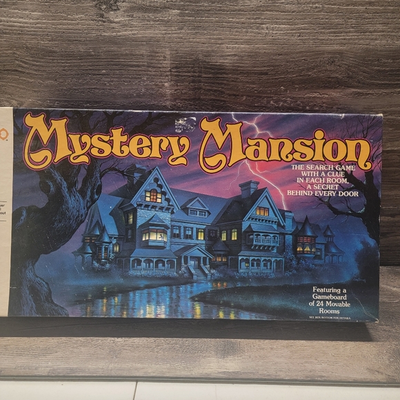 Milton Bradley Other - VTG 1984 Mystery Mansion Search Board Game Milton Bradley RARE